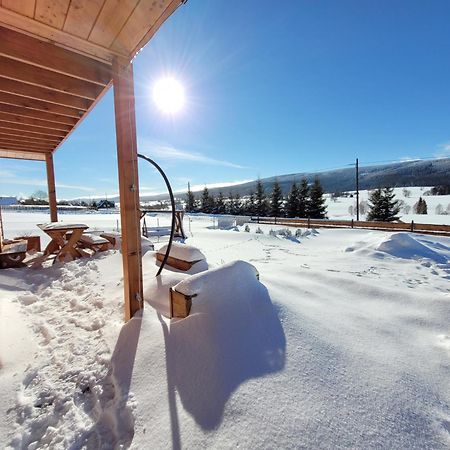 Osada Orlica Klimatyczne Domki Z Widokiem Na Gory I Termalnym Spa Sauna Jacuzzi 4 Km Od Zieleniec Ski Arena Lasowka Buitenkant foto