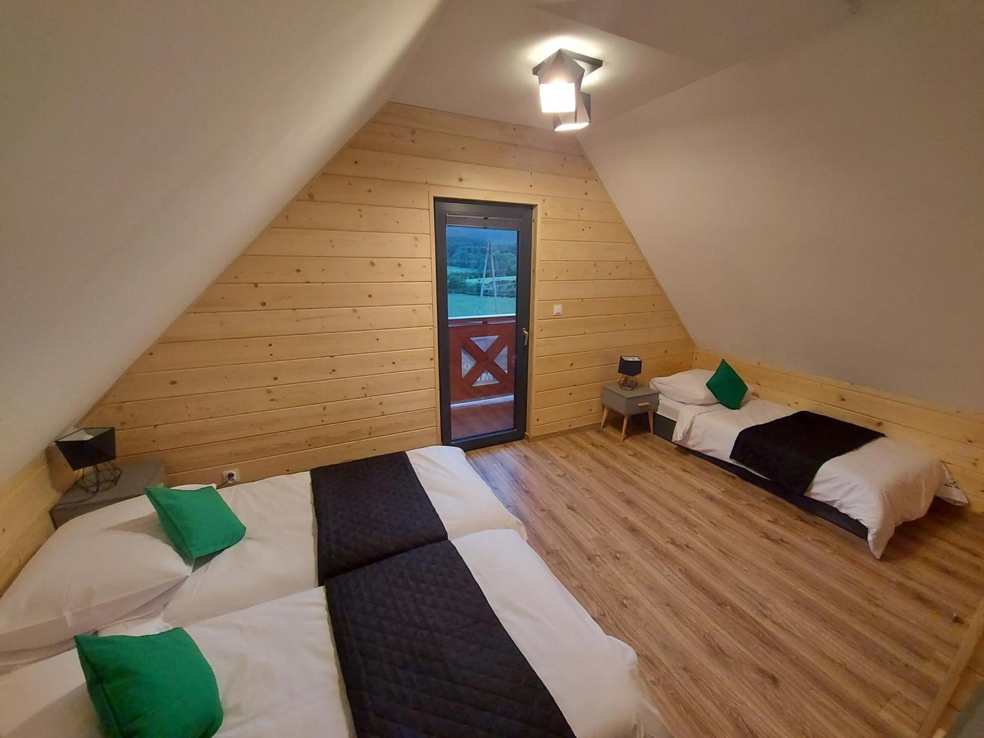 Osada Orlica Klimatyczne Domki Z Widokiem Na Gory I Termalnym Spa Sauna Jacuzzi 4 Km Od Zieleniec Ski Arena Lasowka Buitenkant foto